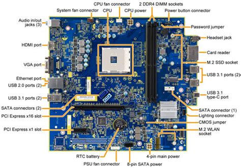 hp motherboard specifications